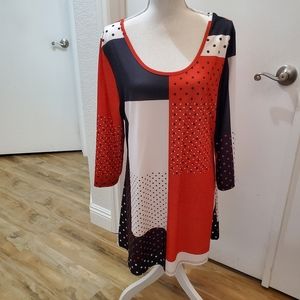 Color Block Tunic - Lily by Firmiana